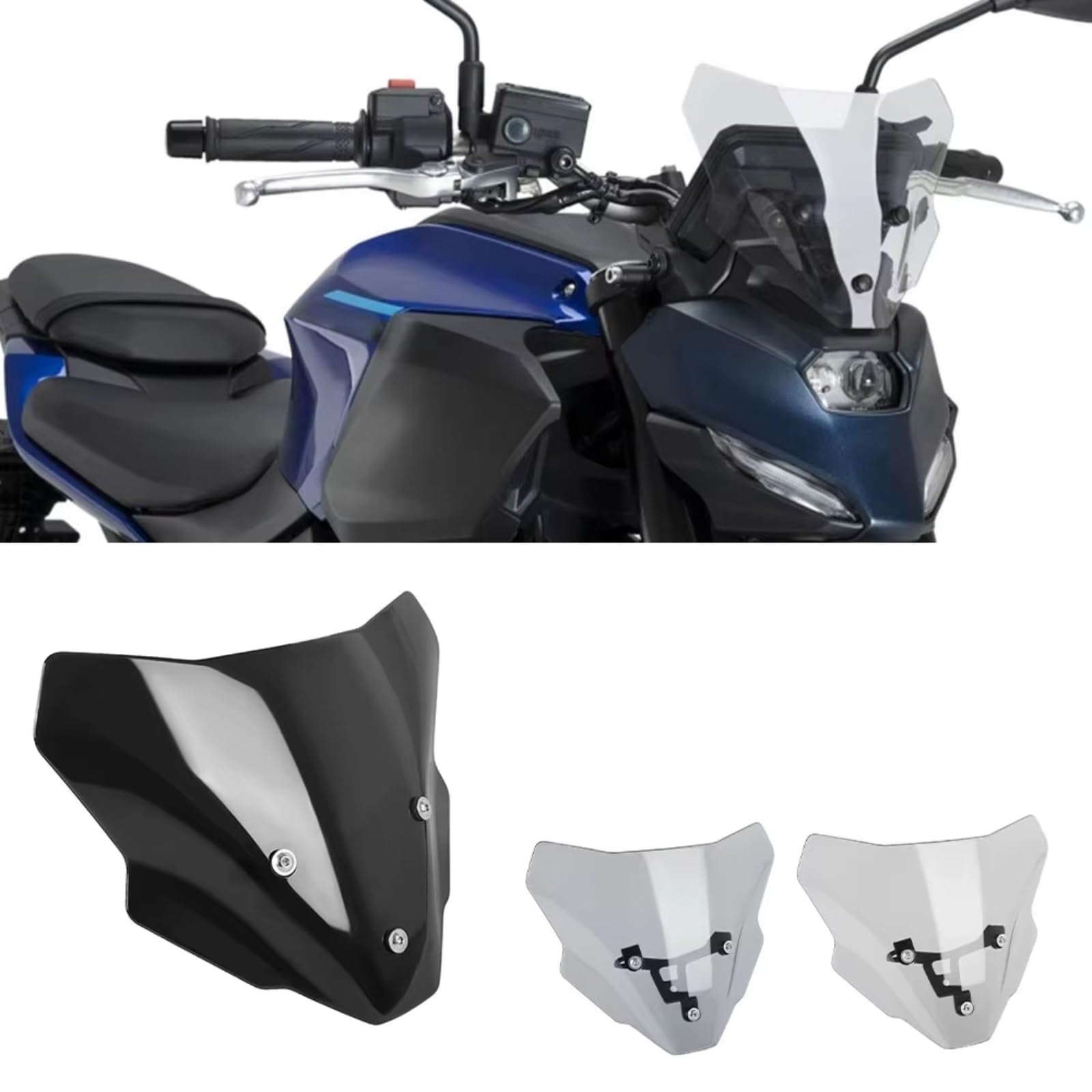 Amazon | メーターバイザーウインドスクリーン Compatible With Yamaha